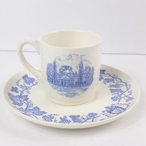 Monticello Wedgewood cup and saucer